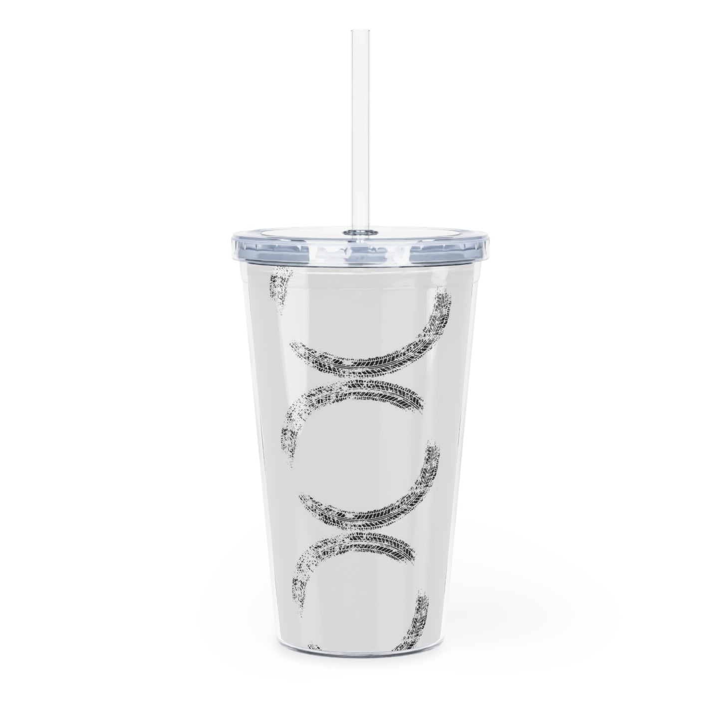 Smoke Tires Not Drugs Plastic Tumbler