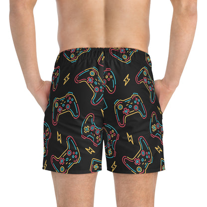Level up Swim Trunks (AOP)