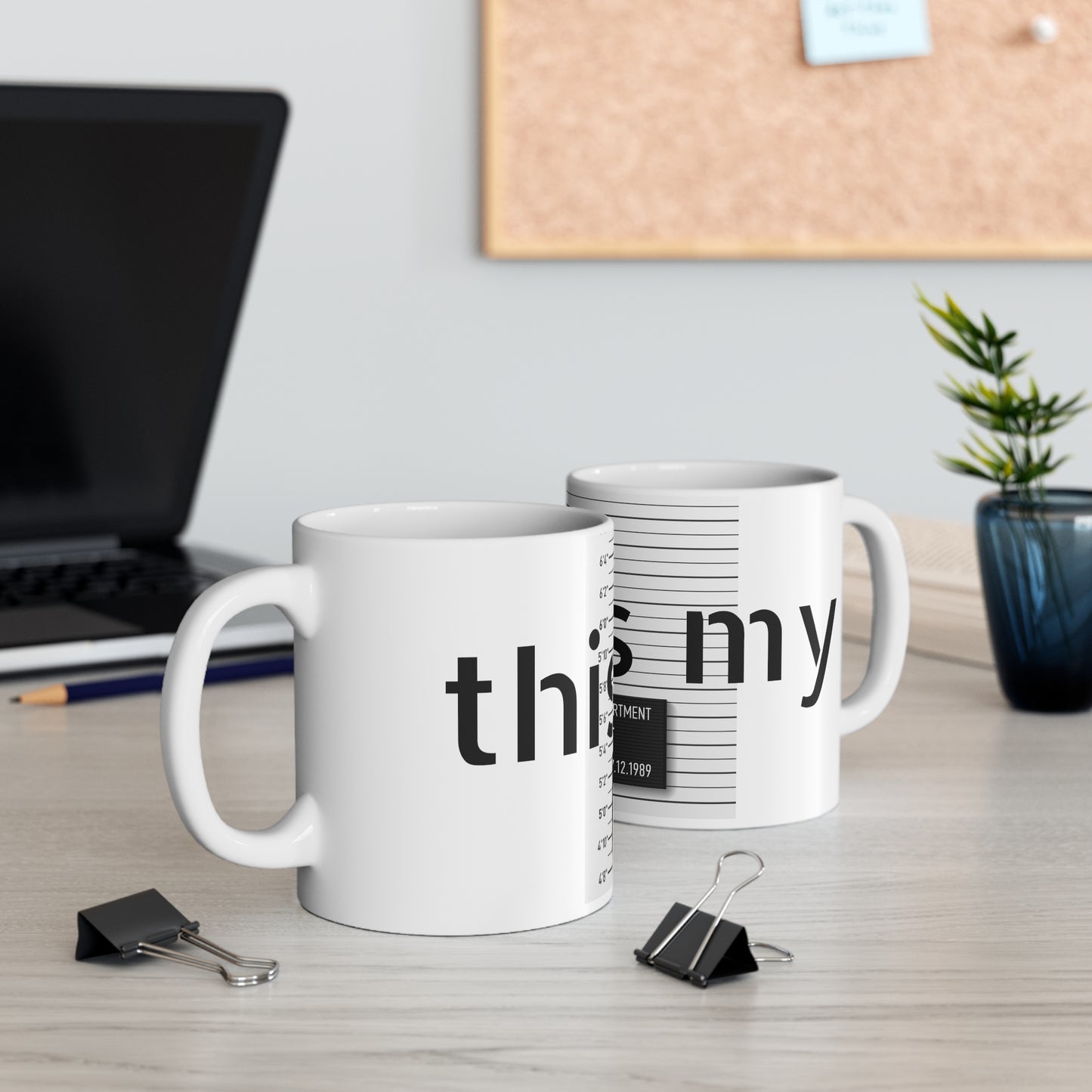 Mug shot Ceramic Mug
