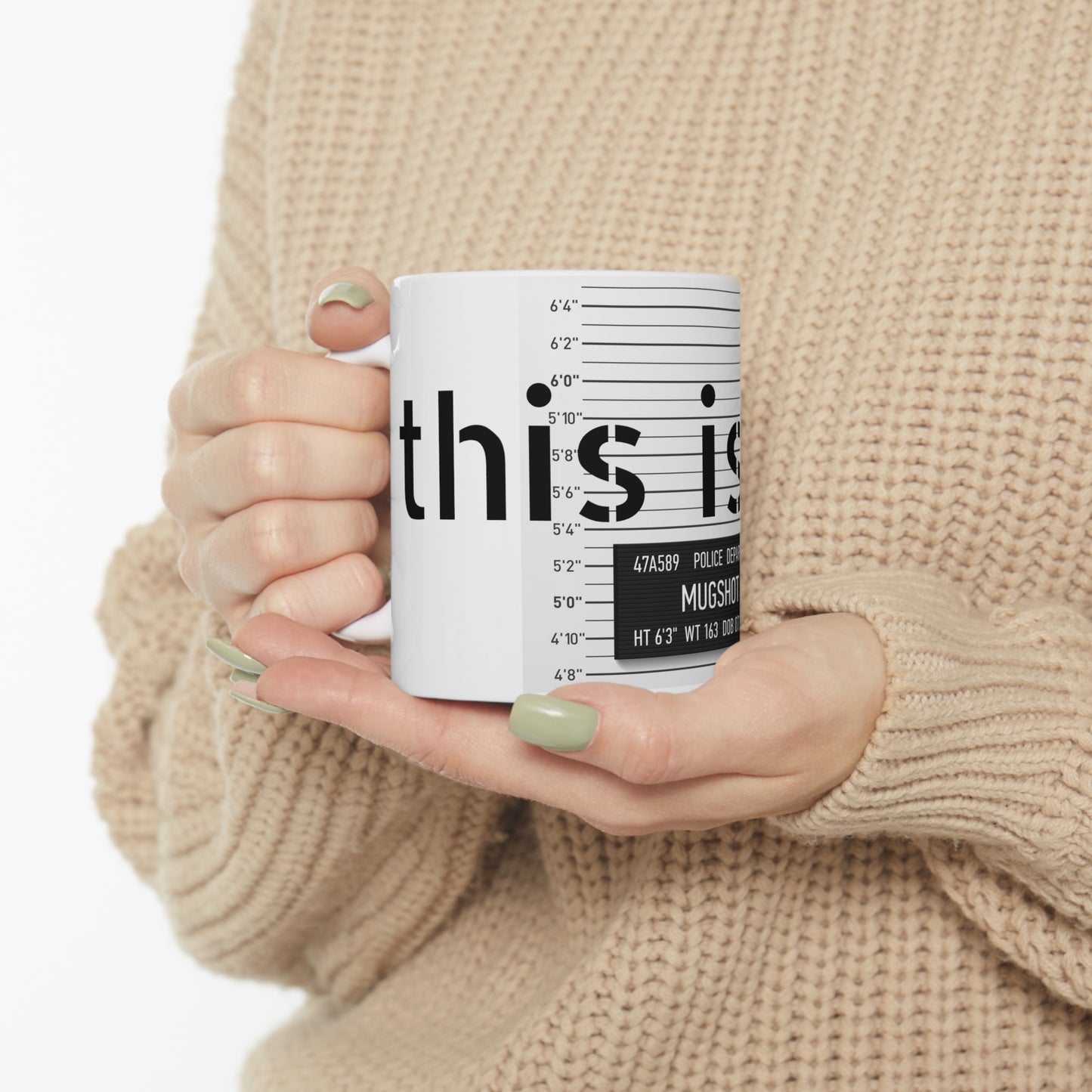 Mug shot Ceramic Mug