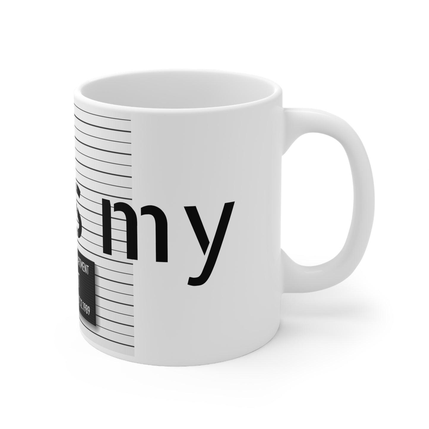 Mug shot Ceramic Mug