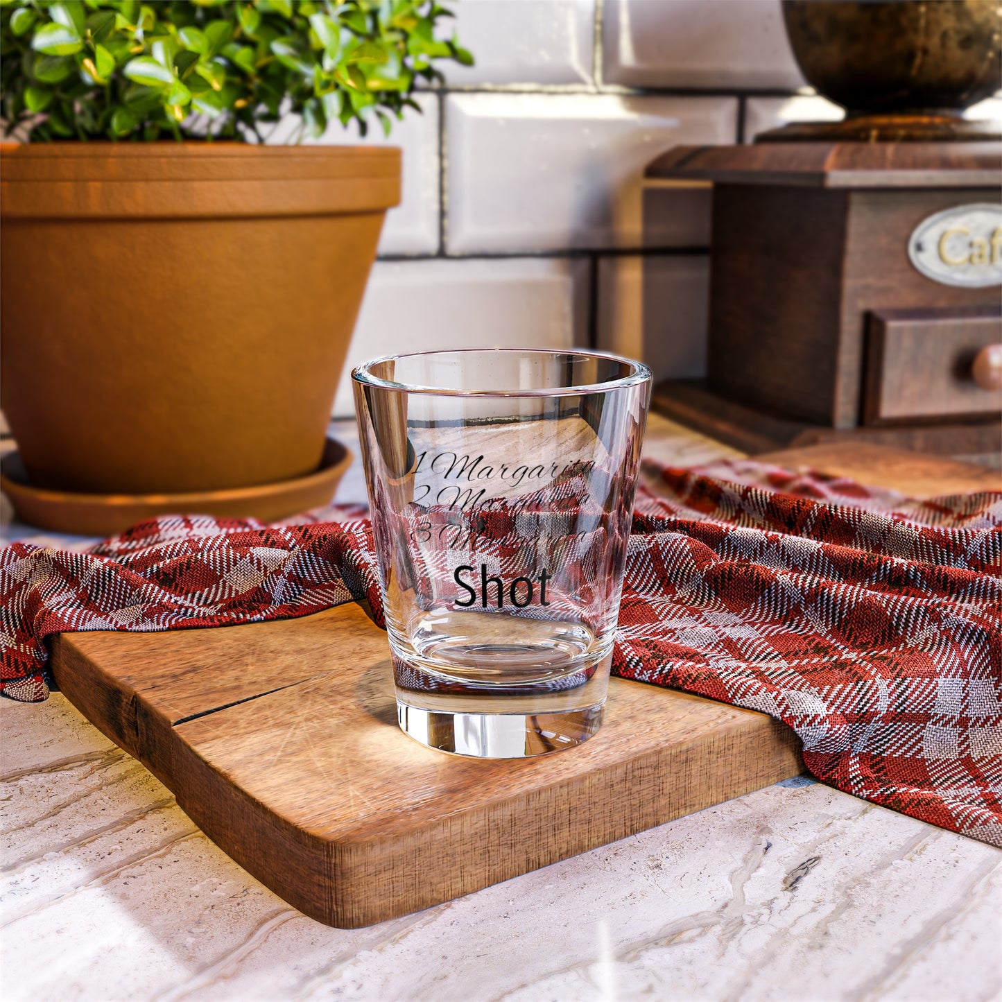 1 margarita Shot Glass, 1.5oz