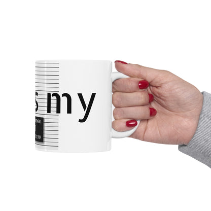Mug shot Ceramic Mug