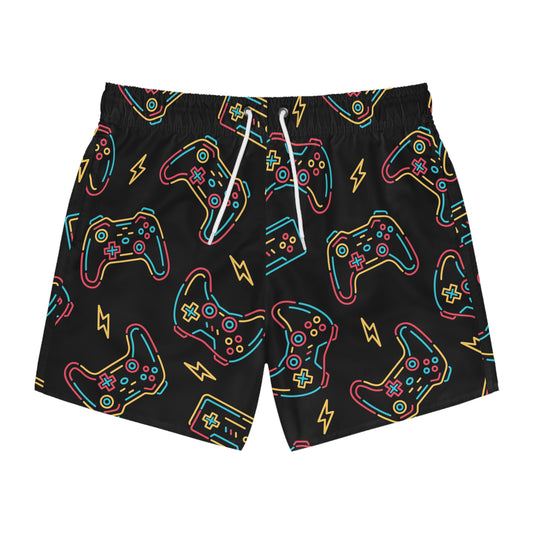 Level up Swim Trunks (AOP)