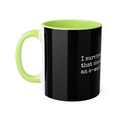Survived Another Meeting Mug, 11oz