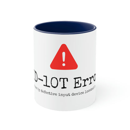 ID-10T Error Coffee Mug, 11oz