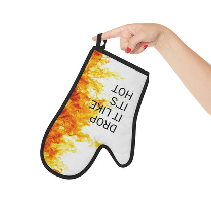 Drop it like it's hot oven mit