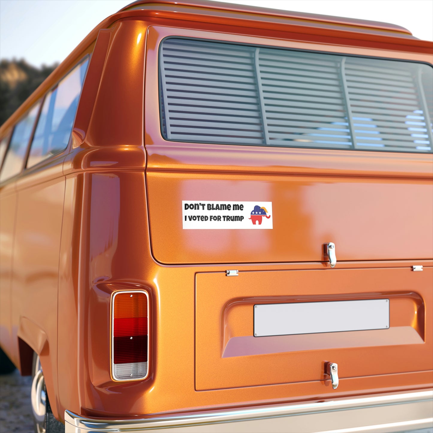 I voted for Trump Bumper Stickers